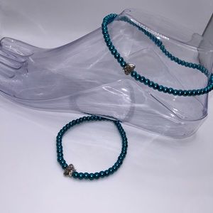 Beaded anklet